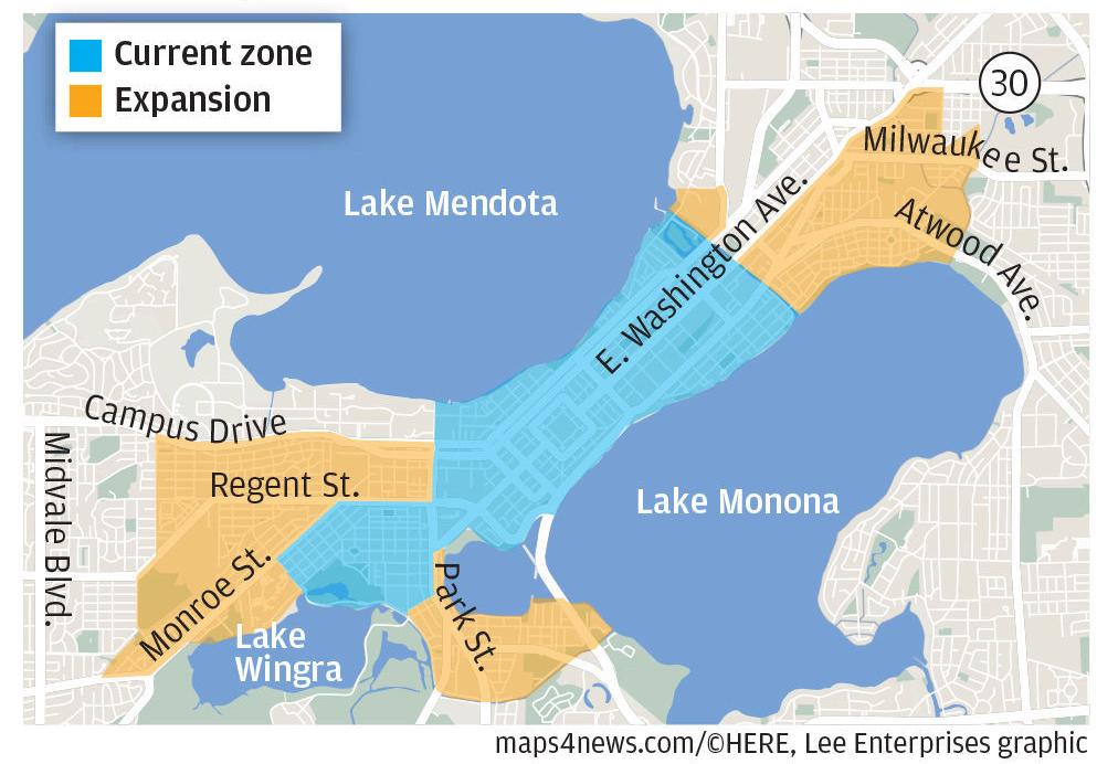 Snow emergency zone expansion